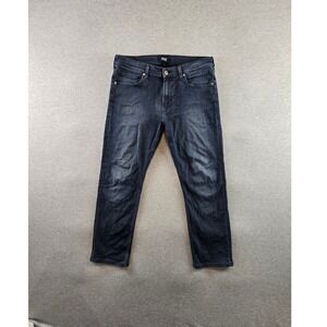 Paige Jeans Mens 32 Seth‎ Blue Lennox Slim Stretch Commute Office Work Denim